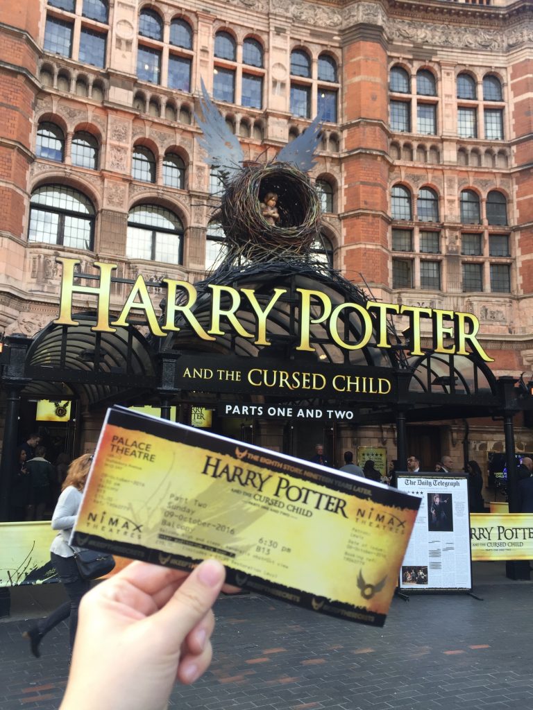 harry potter in england via paper trail diary