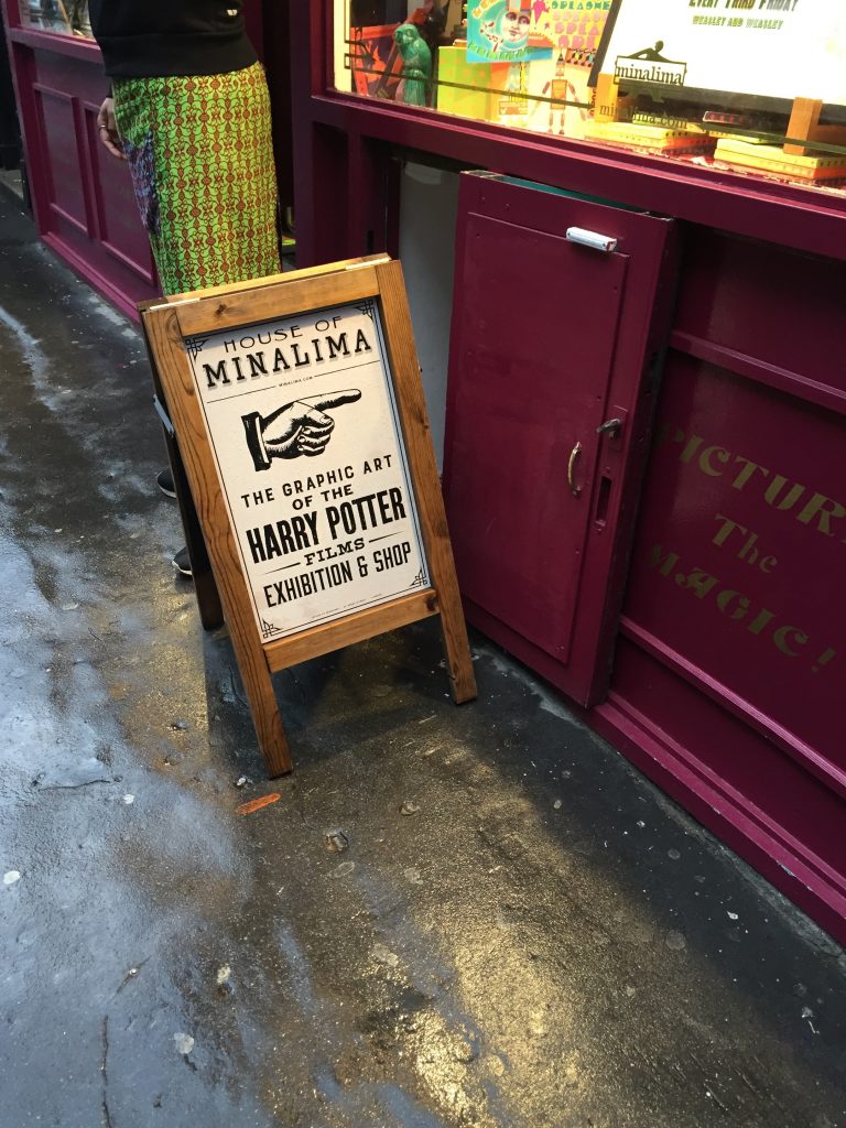 harry potter in england via paper trail diary