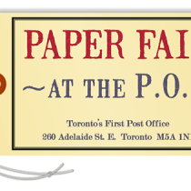 paper fair at the p.o.