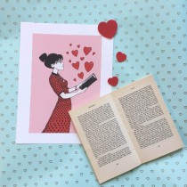 bookish valentines day