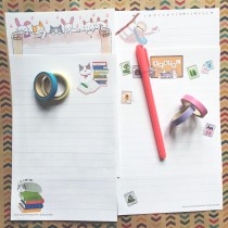 puchimo stationery on paper trail diary