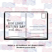 book lover postcard swap mail edition
