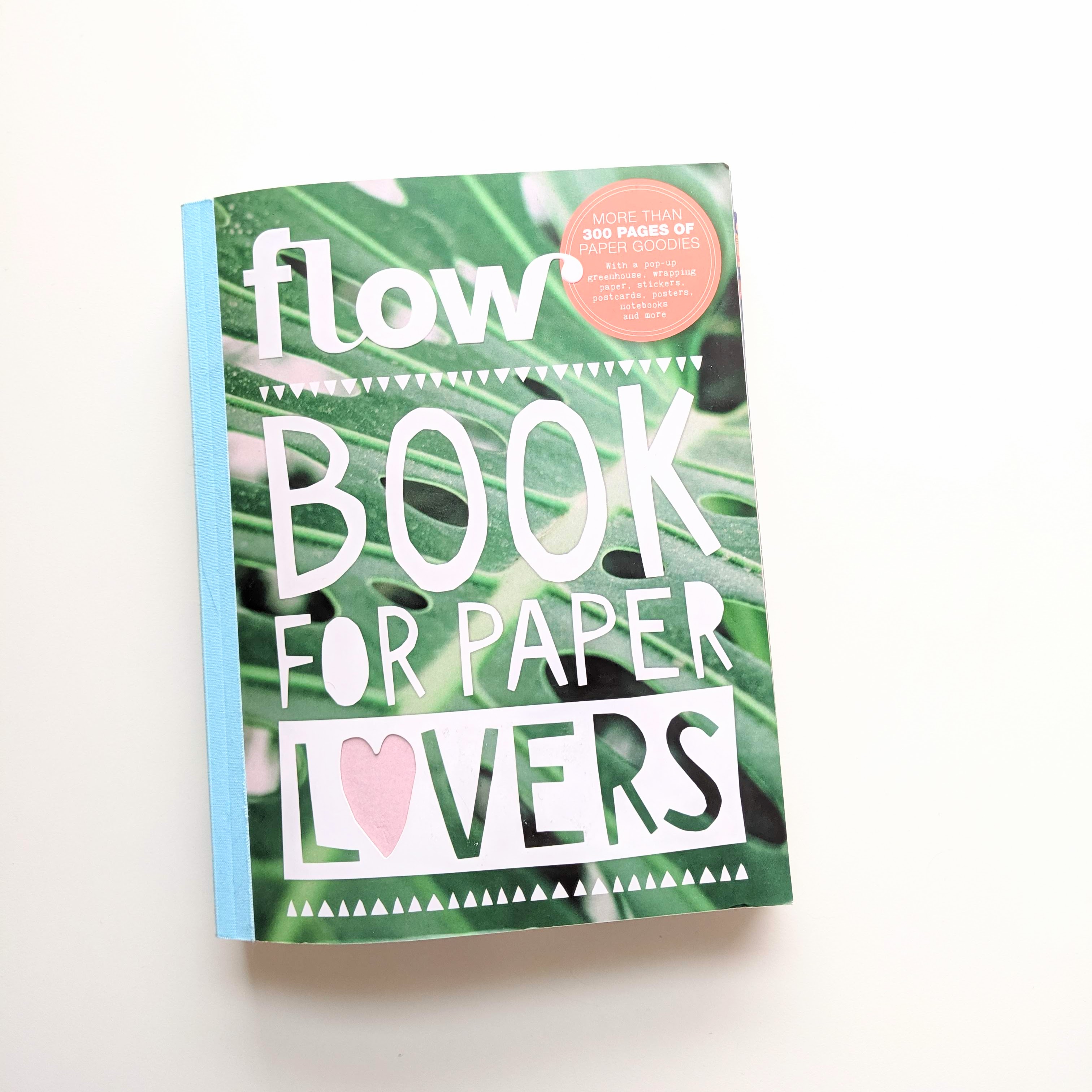 FLOW BOOK FOR PAPER LOVERS-Number 8-2020-TIME TO SLOW DOWN/PLAN/PLAY-Brand New 